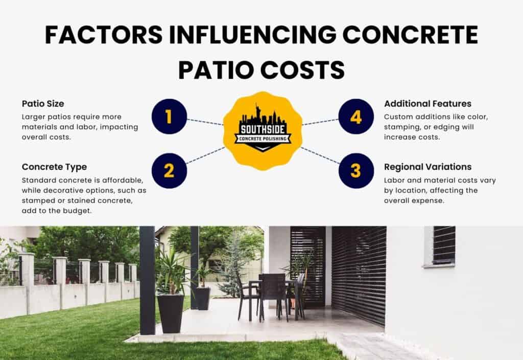 Factors Influencing Concrete Patio Costs