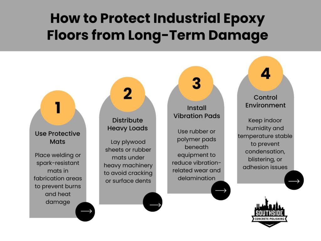 How to Protect Industrial Epoxy Floors from Long-Term Damage