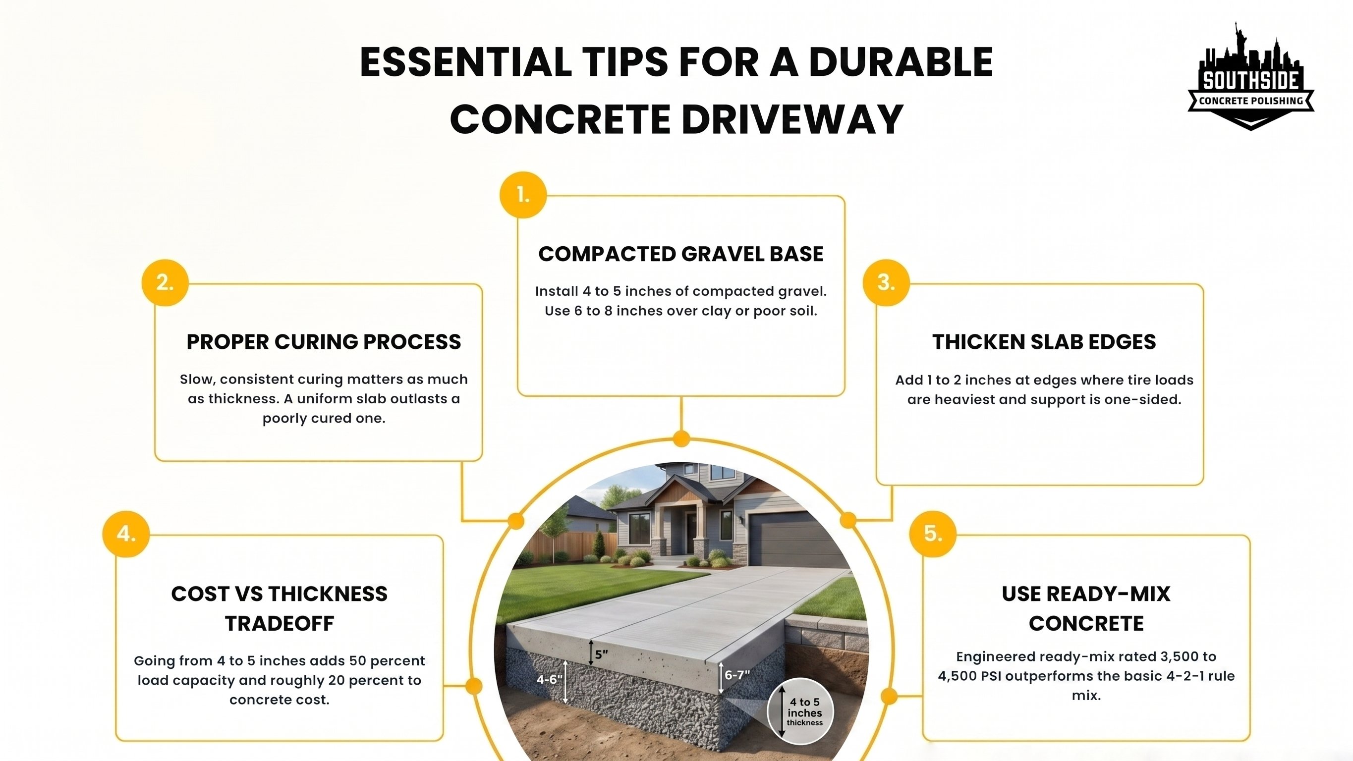 Long-Lasting Concrete Driveway Long-Lasting Concrete Driveway