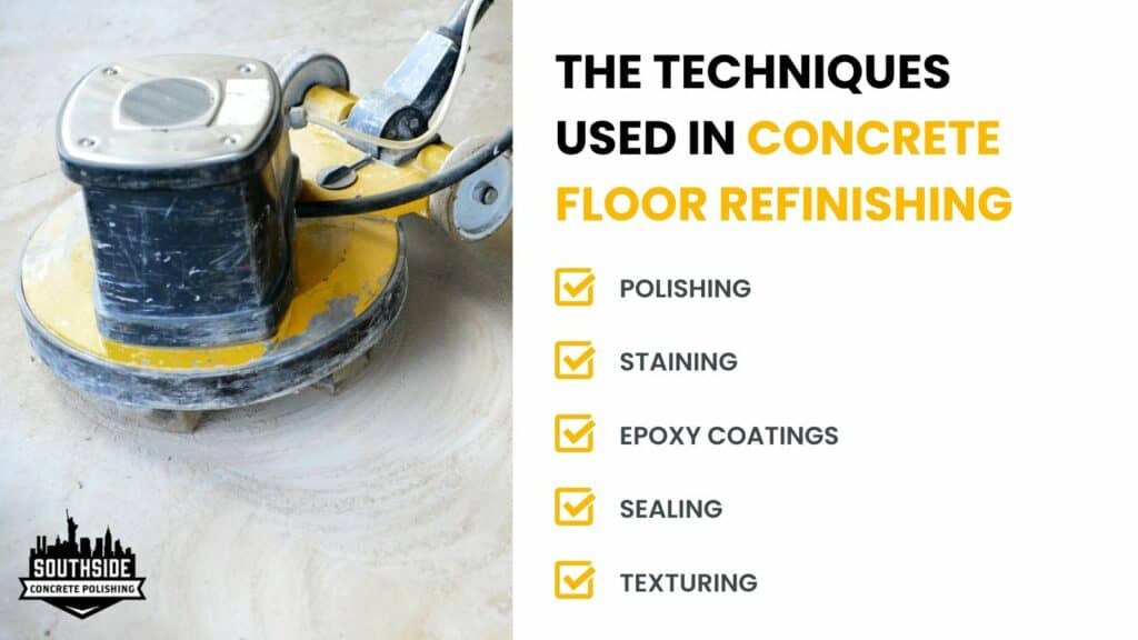 The Techniques Used in Concrete Floor Refinishing