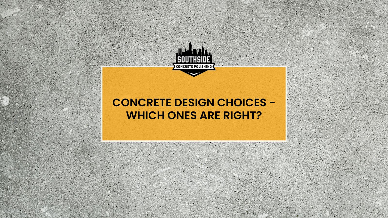 How to Choose the Best Concrete Design for Your Commercial Project?