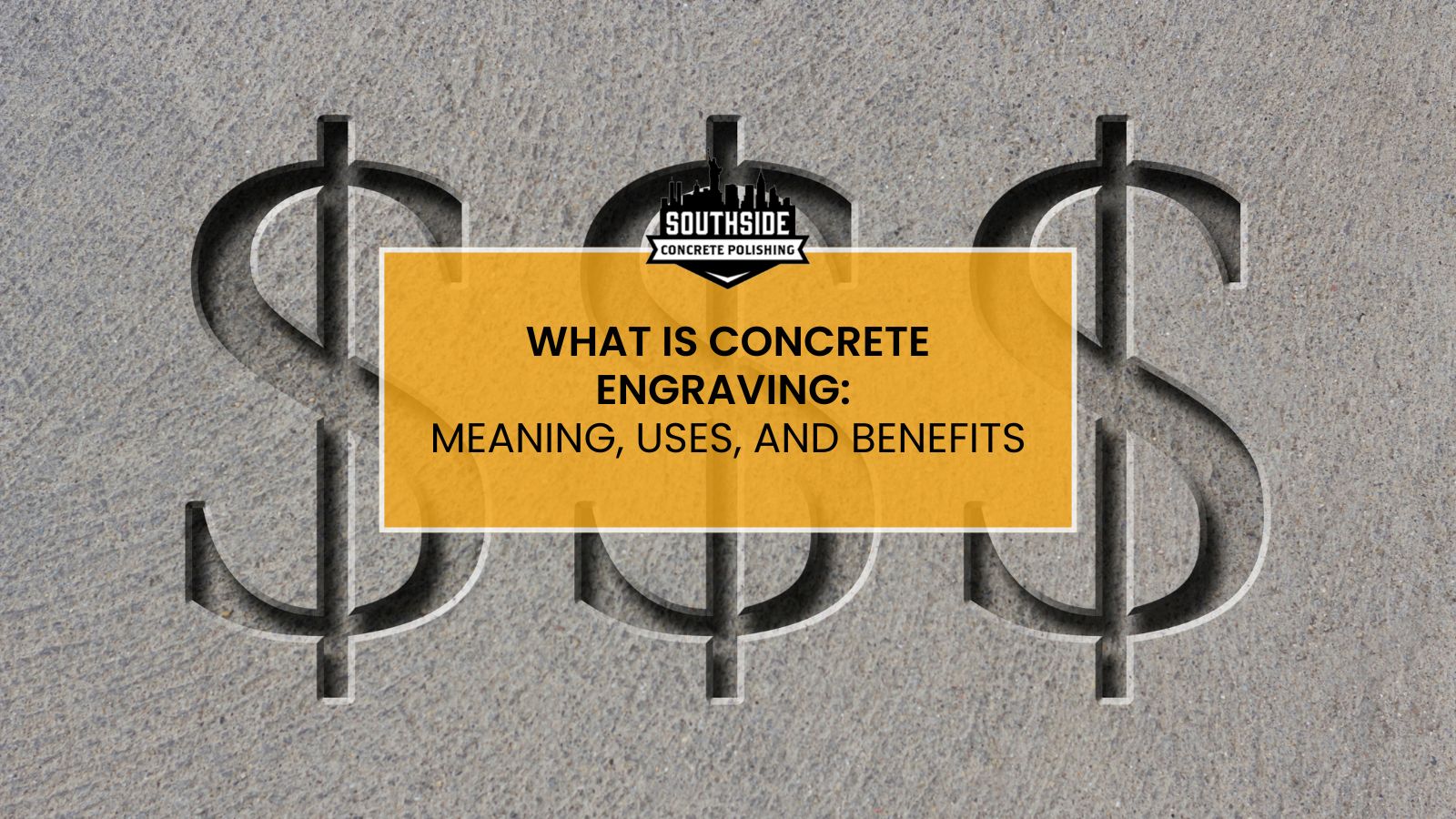 What Is Concrete Engraving: Meaning, Benefits, And How To