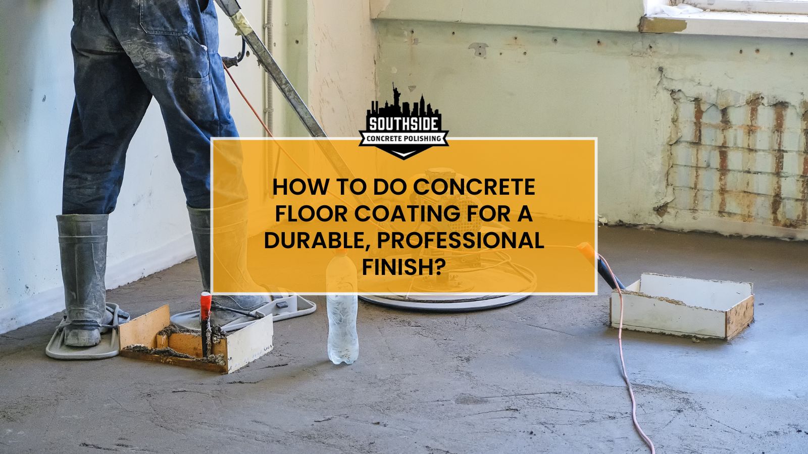 How to Do Concrete Floor Coating for a Durable, Professional Finish?