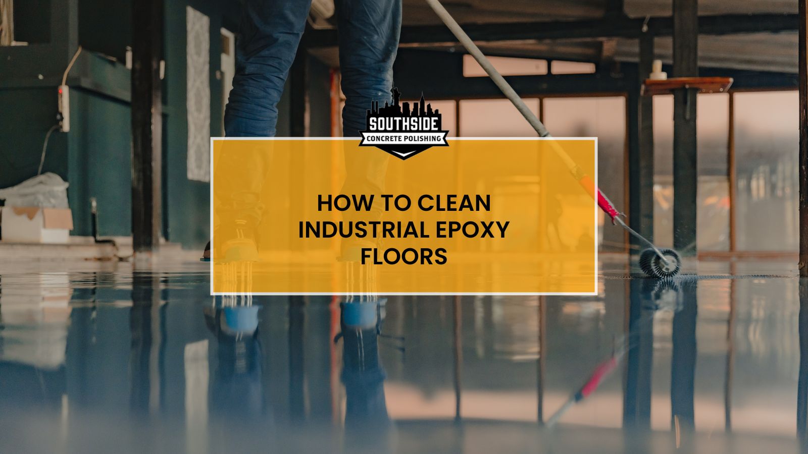 How to clean Industrial epoxy floors