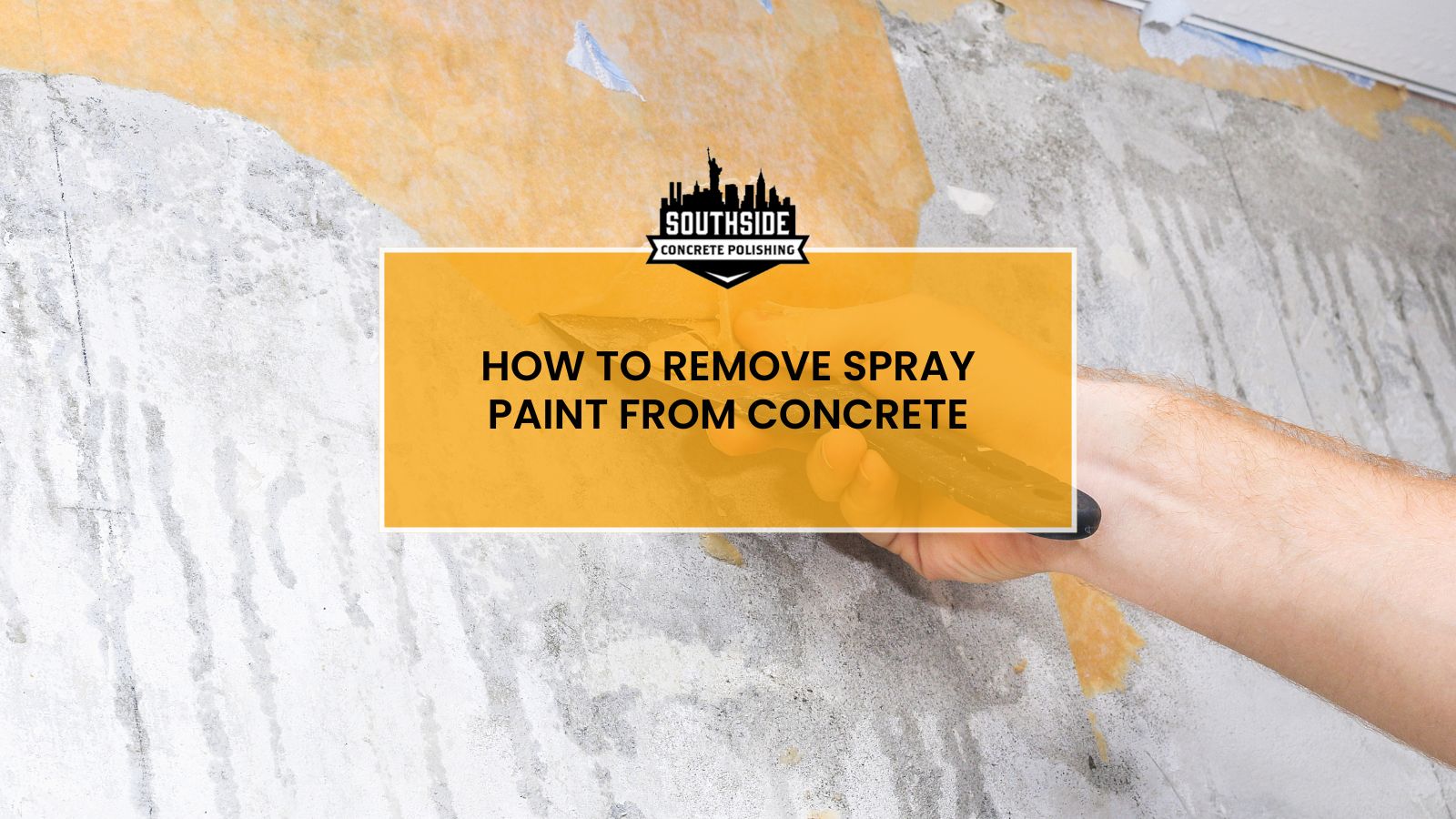 How To Remove Spray Paint From Concrete