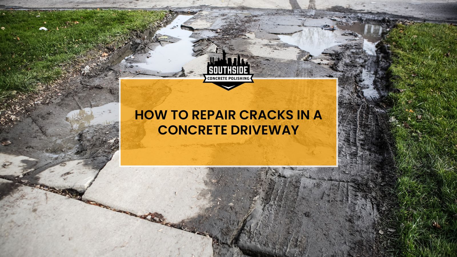 How To Repair Cracks In a Concrete Driveway 