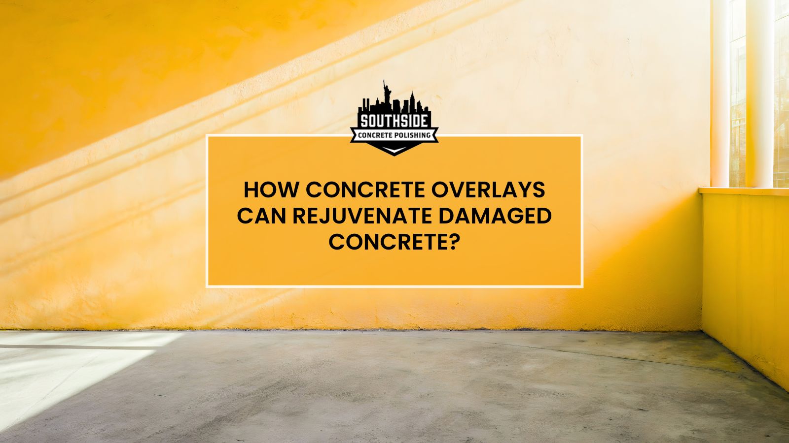How Concrete Overlays Can Rejuvenate Damaged Concrete?