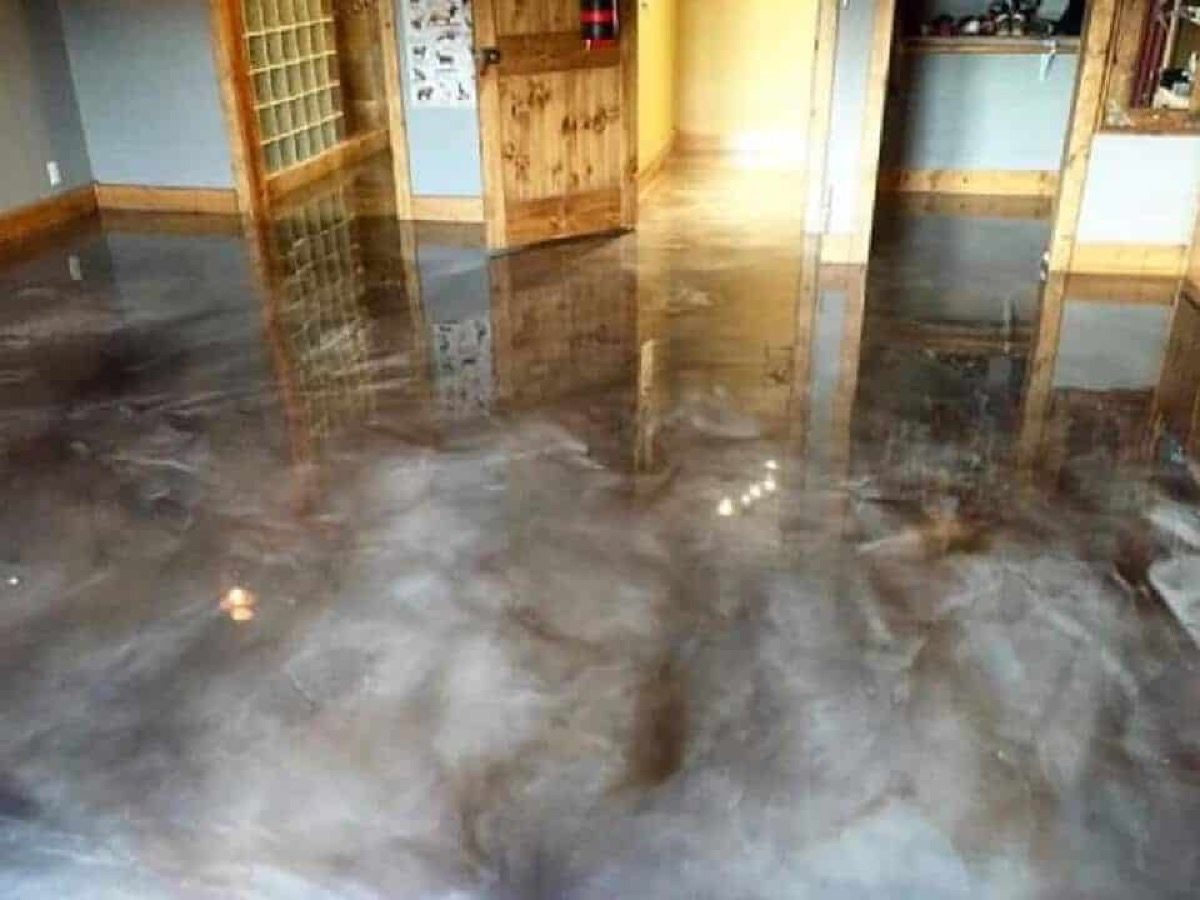 Commercial Epoxy project 3 by Southside Concrete Polishing