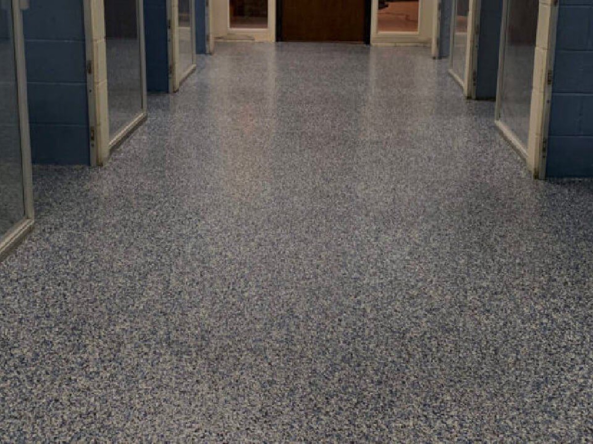 Industrial Epoxy project 4 by Southside Concrete Polishing