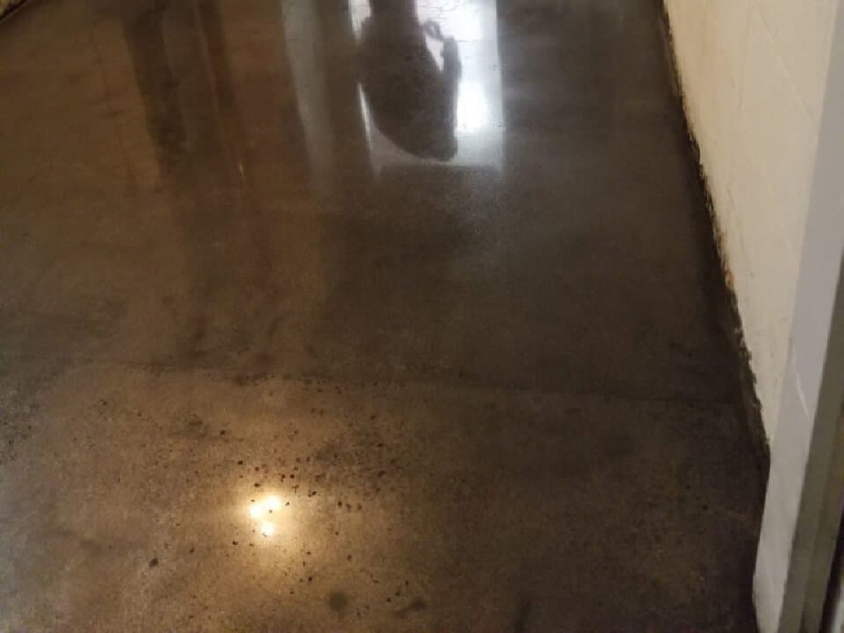 Polished Concrete project 1 by Southside Concrete Polishing